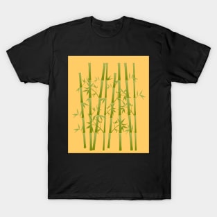 Bright Yellow Green Living Bamboo T-Shirt